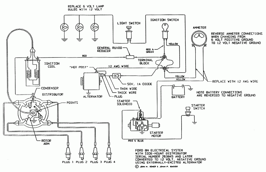 1948 Ford 8n Tractor Wiring Diagram