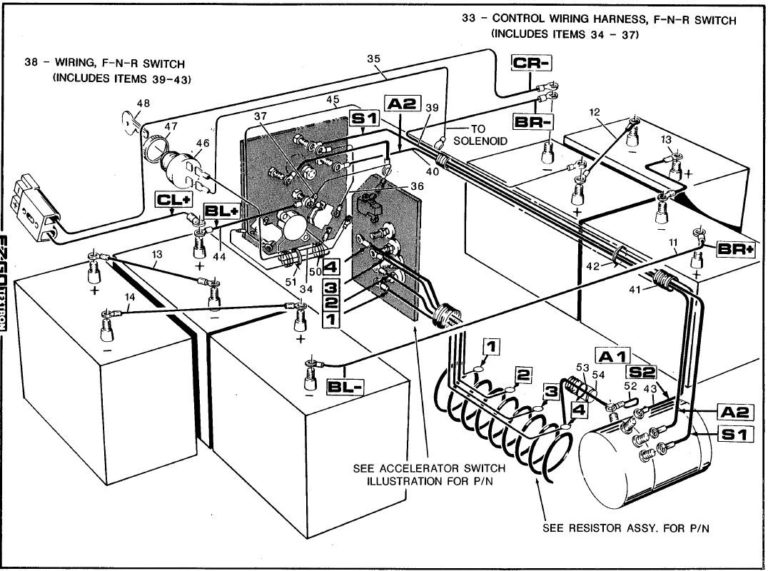 Ezgo Txt Electric Forward And Reverse Switch Wiring Diagram Wiring