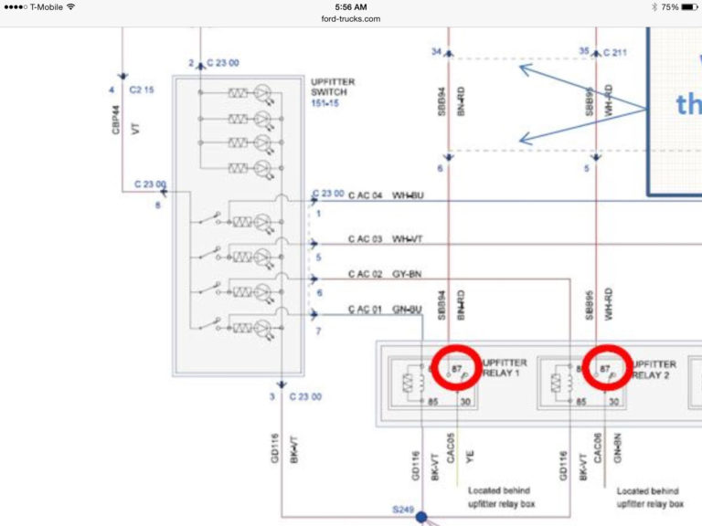 Ford F250 Wiring Diagram For Upfitter Switches – Wiring Diagram