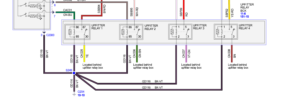 Ford F250 Wiring Diagram For Uplifter Switches