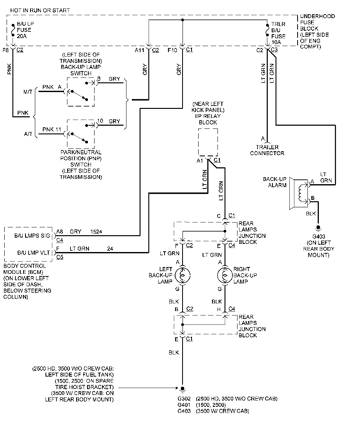 GMC Sierra Trailer Wiring Diagram With Images Trailer 